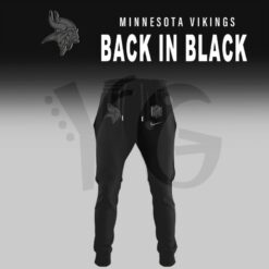 Minnesota Vikings 2025 Back In Black Limited Edition Shirt Collection 4