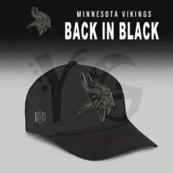Minnesota Vikings 2025 Back In Black Limited Edition Shirt Collection 5