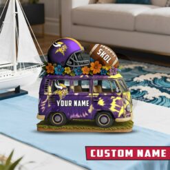 Minnesota Vikings Van Bus Special Home Decor Gift Acrylic Plaque 3