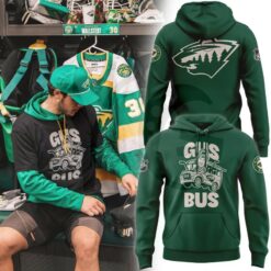 Minnesota Wild GUS BUS Special Edition Hoodie Minnesota Wild GUS BUS Special Edition Hoodie