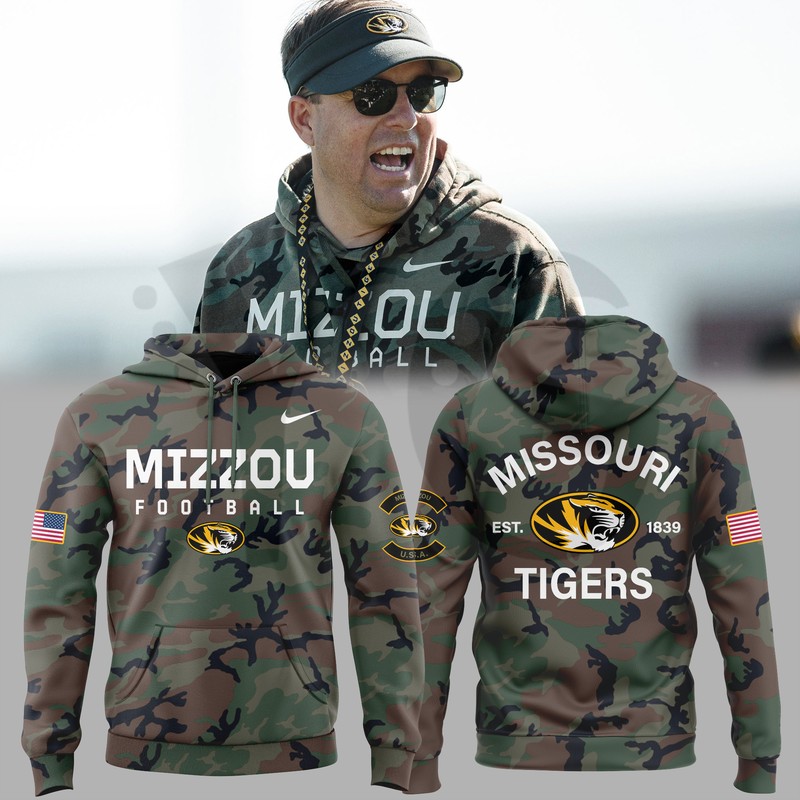 Missouri Tigers Military Appreciation Camo Hoodie Missouri Tigers Military Appreciation Camo Hoodie