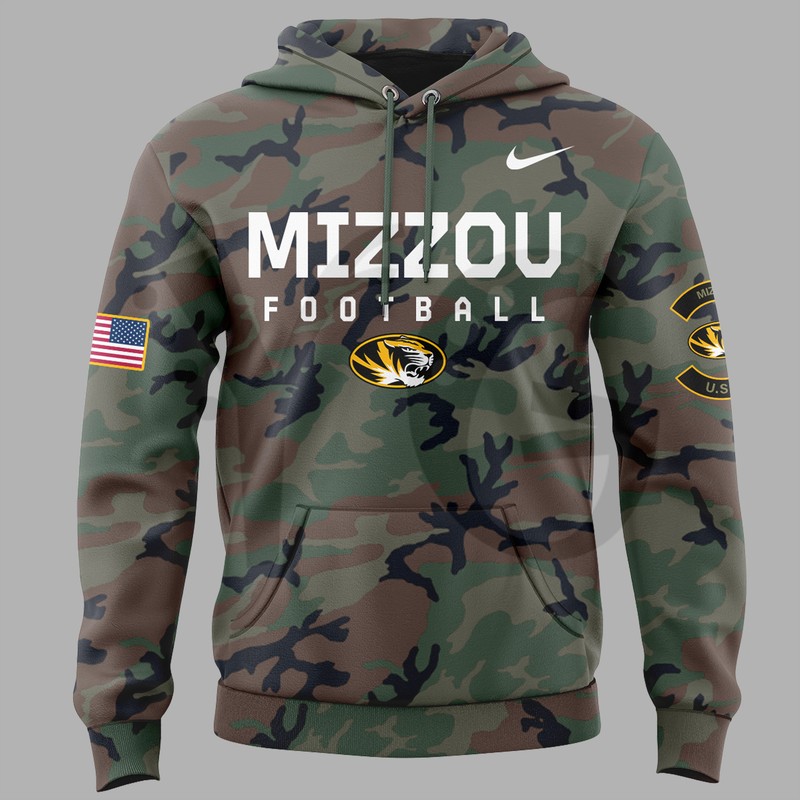 Missouri Tigers Military Appreciation Camo Hoodie Missouri Tigers Military Appreciation Camo Hoodie