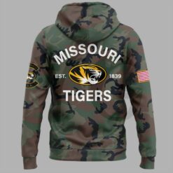 Missouri Tigers Military Appreciation Camo Hoodie 3