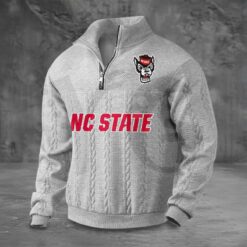 NC State Wolfpack PREMIUM Half-Zip Sweater NC State Wolfpack PREMIUM Half-Zip Sweater