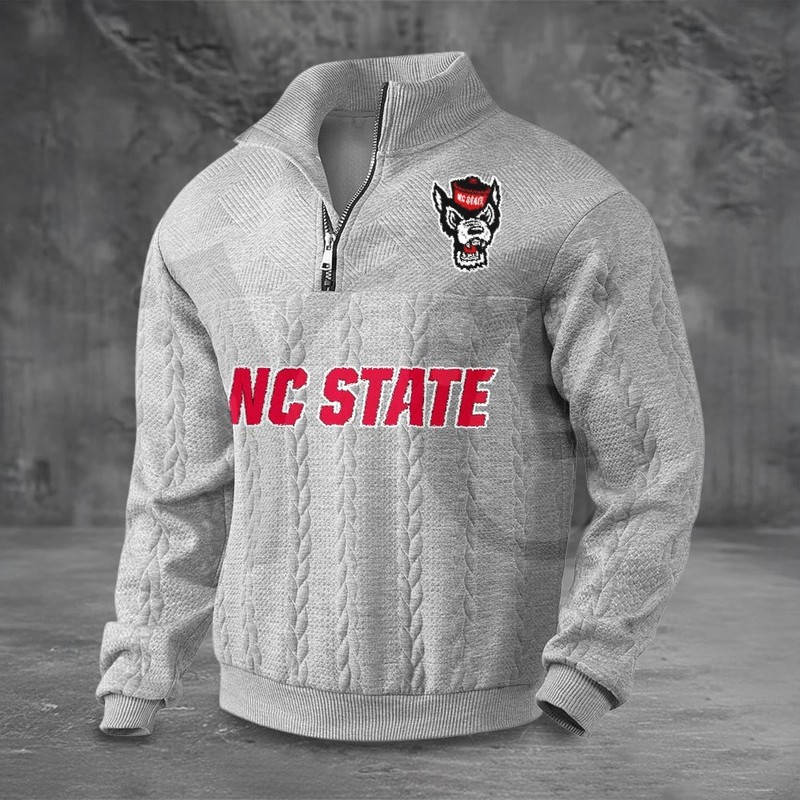 NC State Wolfpack PREMIUM Half-Zip Sweater NC State Wolfpack PREMIUM Half-Zip Sweater