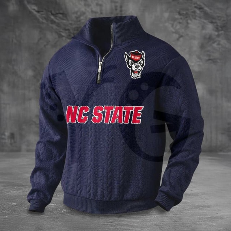 NC State Wolfpack PREMIUM Half-Zip Sweater NC State Wolfpack PREMIUM Half-Zip Sweater