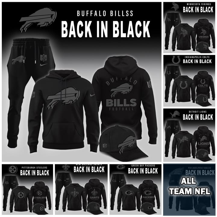 NFL Back In Black Limited Edition Collection
