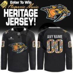 Nashville Predators Hispanic Music Heritage Hockey Jersey