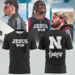 Nebraska Cornhuskers Jesus Won Shirt Collection