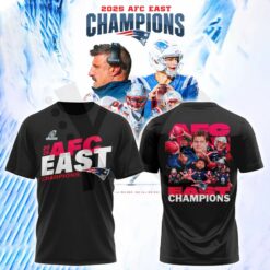 New England Patriots 2025 AFC East Division Champions Shirt Collection 3