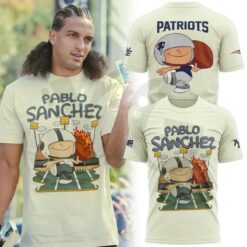 New England Patriots GOAT Pablo Sanchez Special Shirt Collection