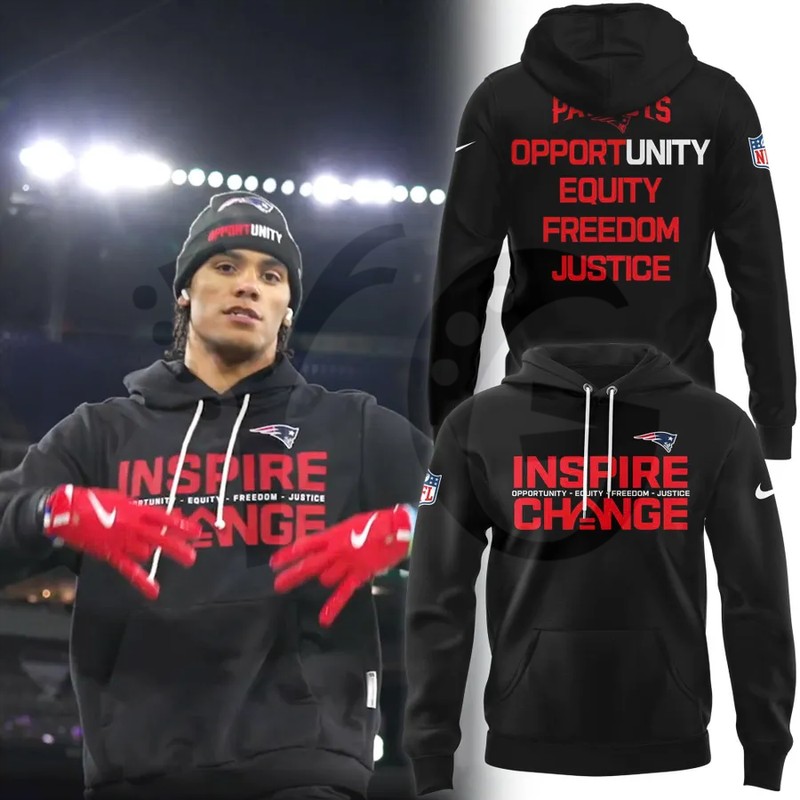 New England Patriots INSPIRE CHANGE Special New Edition Hoodie New England Patriots INSPIRE CHANGE Special New Edition Hoodie