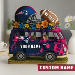 New England Patriots Van Bus Special Home Decor Gift Acrylic Plaque