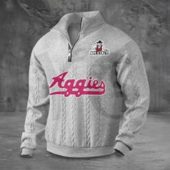 New Mexico State Aggies PREMIUM Half-Zip Sweater New Mexico State Aggies PREMIUM Half-Zip Sweater