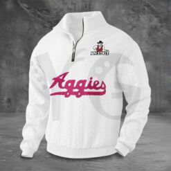 New Mexico State Aggies PREMIUM Half-Zip Sweater