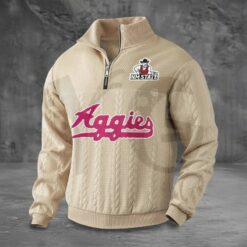 New Mexico State Aggies PREMIUM Half Zip Sweater 4