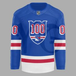 New York Rangers 100 Years As One Special Hockey Jersey