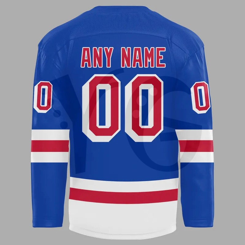 New York Rangers 100 Years As One Special Hockey Jersey New York Rangers 100 Years As One Special Hockey Jersey