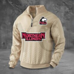 Northern Illinois Huskies PREMIUM Half Zip Sweater 4