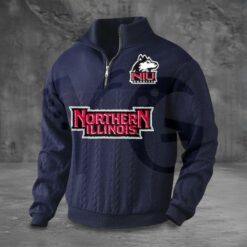 Northern Illinois Huskies PREMIUM Half Zip Sweater 5