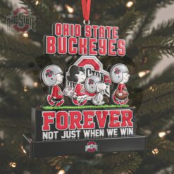 Ohio State Buckeyes Forever Not Just When We Win Special Ornaments