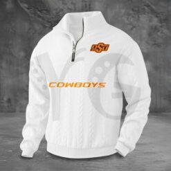 Oklahoma State Cowboys PREMIUM Half-Zip Sweater Oklahoma State Cowboys PREMIUM Half-Zip Sweater