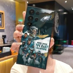 Philadelphia Eagles 2025 NFC East Division Champions Phone Case 3
