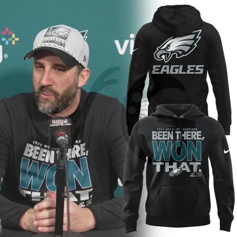 Philadelphia Eagles 2025 NFC East Division Champions Shirt Collection Philadelphia Eagles 2025 NFC East Division Champions Shirt Collection