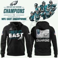 Philadelphia Eagles 2025 NFC East Division Champions Shirt Collection