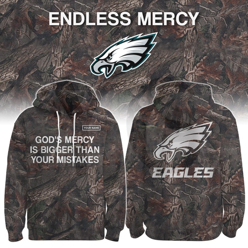 Philadelphia Eagles God’s Mercy Over Mistakes Special Camo Hoodie Philadelphia Eagles God’s Mercy Over Mistakes Special Camo Hoodie