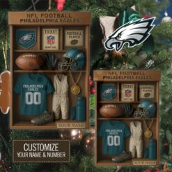 Philadelphia Eagles NFL Football Locker Limited Edition Ornament Philadelphia Eagles NFL Football Locker Limited Edition Ornament