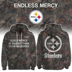 Pittsburgh Steelers Gods Mercy Over Mistakes Special Camo Hoodie
