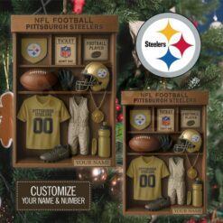 Pittsburgh Steelers NFL Football Locker Limited Edition Ornament Pittsburgh Steelers NFL Football Locker Limited Edition Ornament