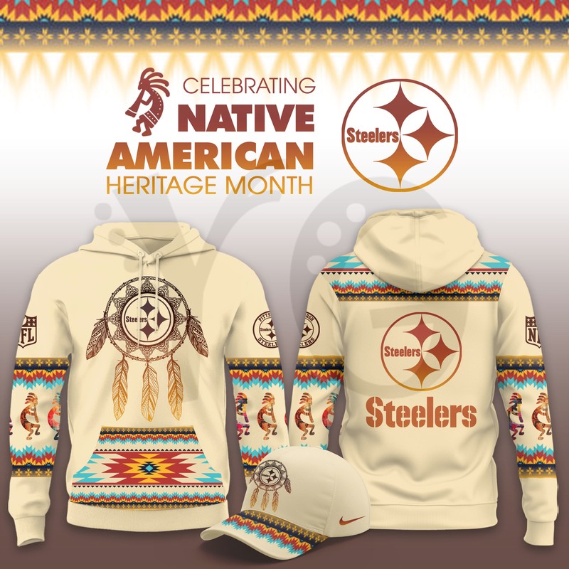 Pittsburgh Steelers Native American Heritage Limited Hoodie Pittsburgh Steelers Native American Heritage Limited Hoodie
