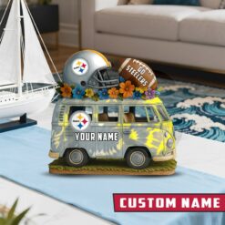 Pittsburgh Steelers Van Bus Special Home Decor Gift Acrylic Plaque 3