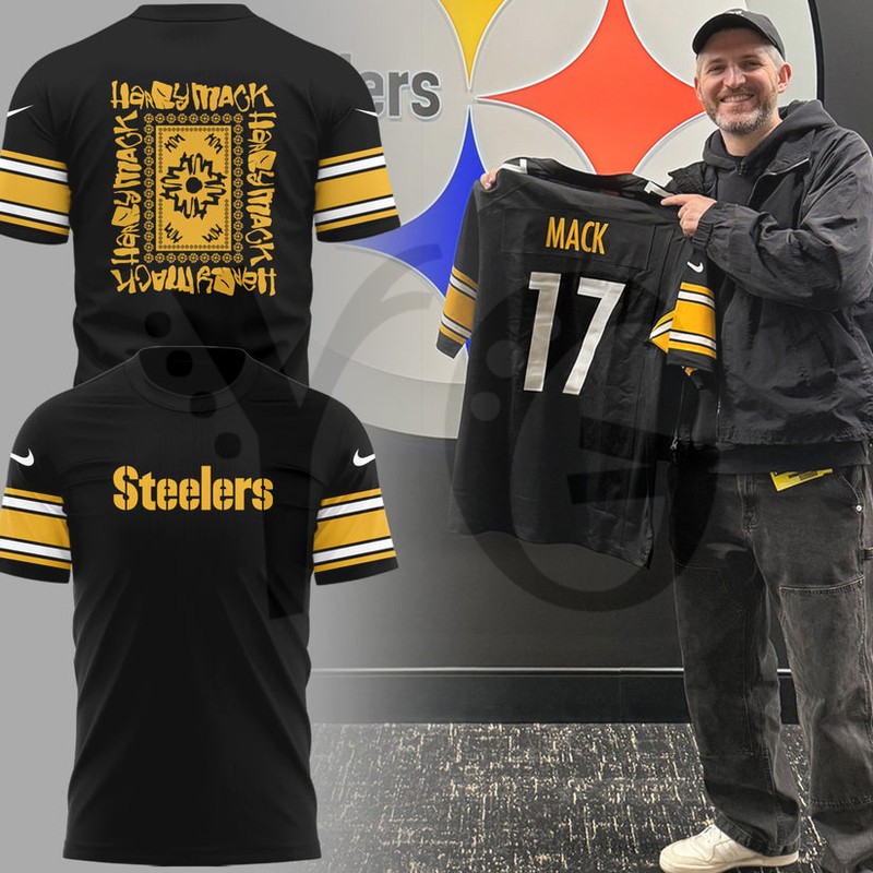 Pittsburgh Steelers x Harry Mack Limited Edition Shirt Collection Pittsburgh Steelers x Harry Mack Limited Edition Shirt Collection