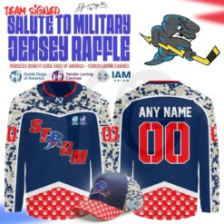 Quad City Storm Military Night Special Jersey
