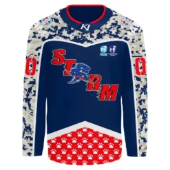 Quad City Storm Military Night Special Jersey