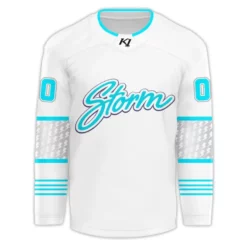 Quad City Storm Winter Classic Whiteout Jersey