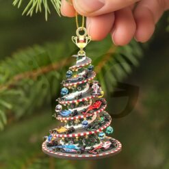 Racing Cars Lovers Road To Conquer Special Ornament