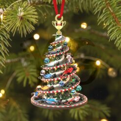 Racing Cars Lovers Road To Conquer Special Ornament