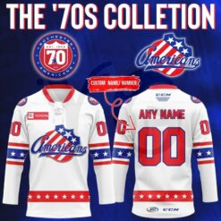 Rochester Americans ‘The 70s Collection Hockey Jersey