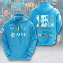 SSC Napoli Supercoppa Italiana Champions Shirt Collection