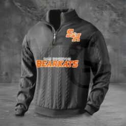 Sam Houston Bearkats PREMIUM Half Zip Sweater 3