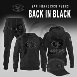 San Francisco 49ers 2025 Back In Black Limited Edition Shirt Collection
