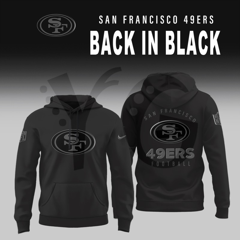 San Francisco 49ers 2025 Back In Black Limited Edition Shirt Collection San Francisco 49ers 2025 Back In Black Limited Edition Shirt Collection