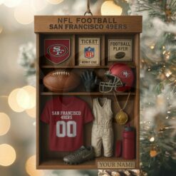 San Francisco 49ers NFL Football Locker Limited Edition Ornament