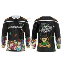 Savannah Ghost Pirates Teddy Bear Toss Night Hockey Jersey