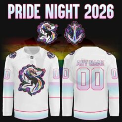 Seattle Kraken 2026 Pride Night Special Edition Jersey