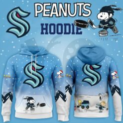 Seattle Kraken x Peanuts And Snoopy Special Edition Hoodie